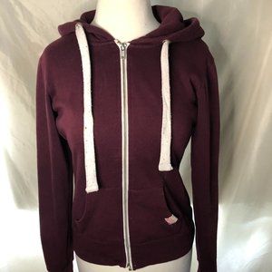 Heritage Burgundy Drawstring Sweater
